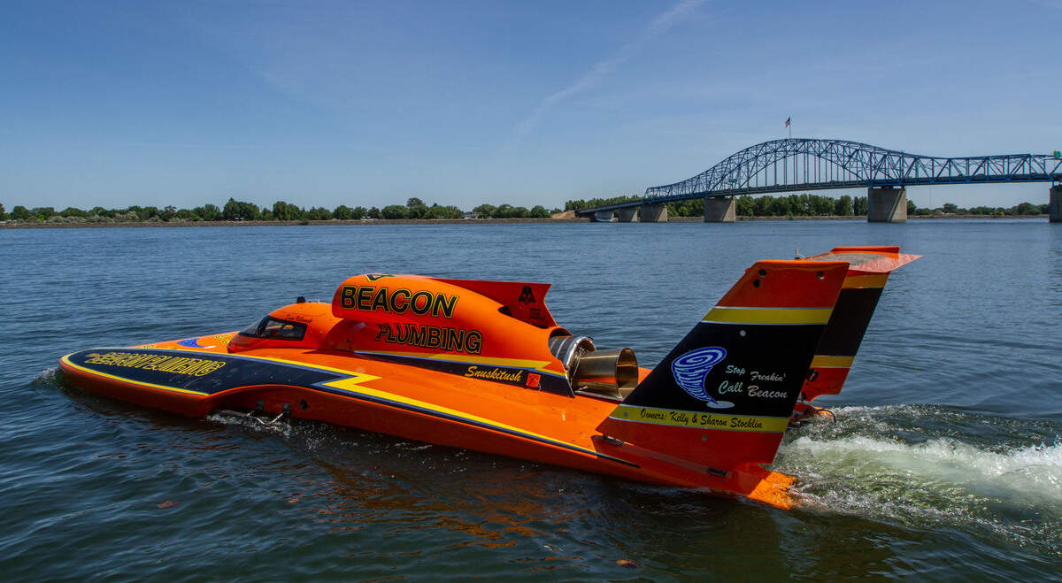 Dave Villwock, 67, has come out of retirement to be the driver of the U-40 Miss Beacon Plumbing unlimited hydroplane in preparation for the Columbia Cup in Tri-Cities this July.