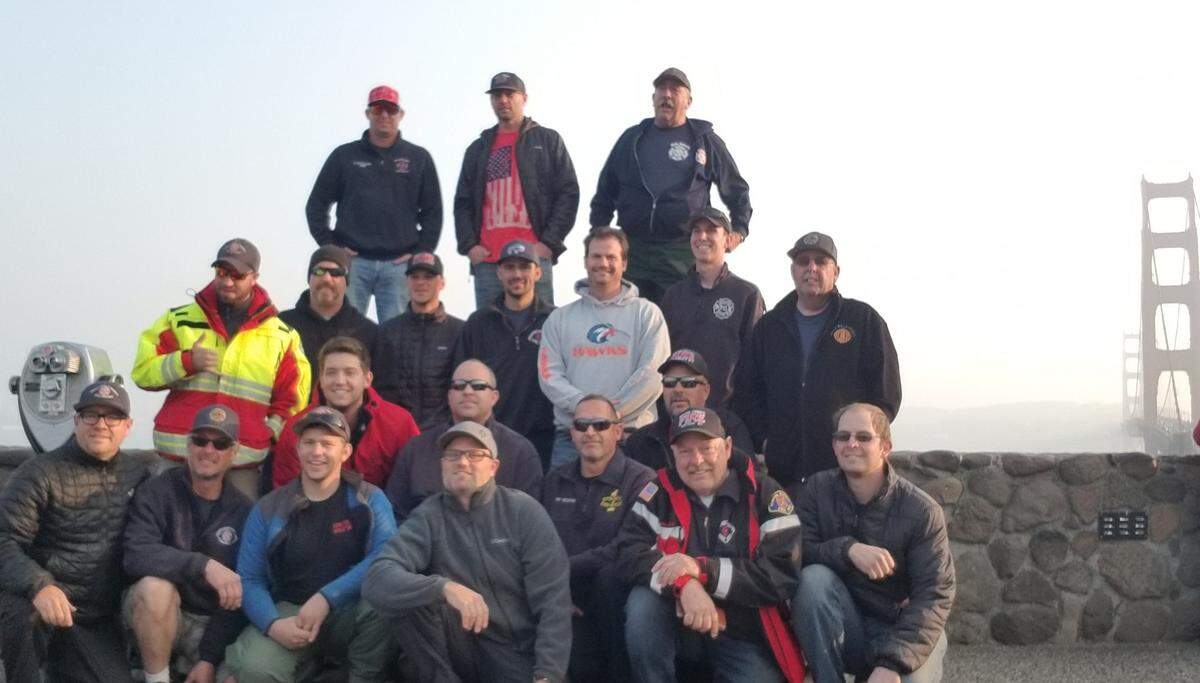 Four Benton County firefighters joined a 20-person strike team from Washington in fighting California’s deadly fires. They returned on Monday.