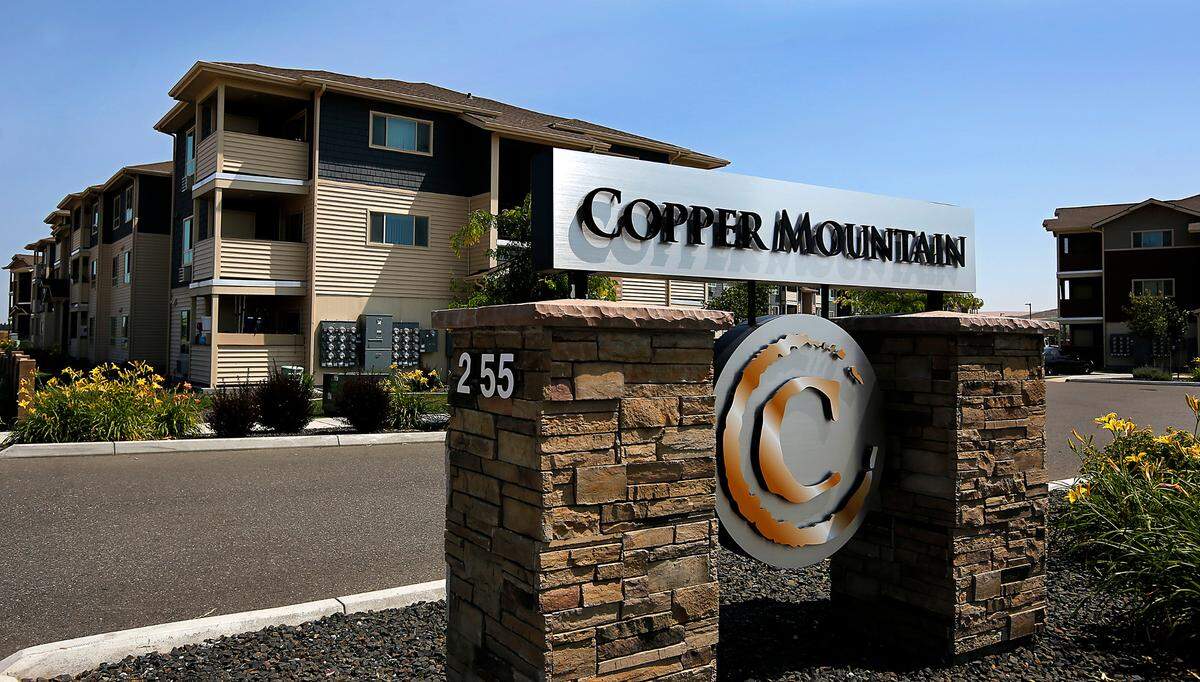 The Copper Mountain apartment complex has 276 units and is located at 2555 Bella Coola Lane in south Richland.