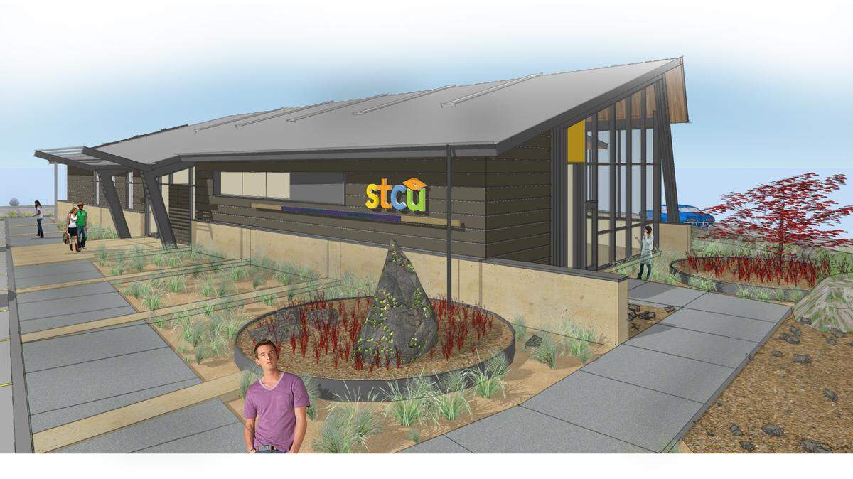 G2 Construction of Kennewick has begun work on STCU’s third branch in the Tri-Cities, at Road 68 and Sandifur Parkway in Pasco.