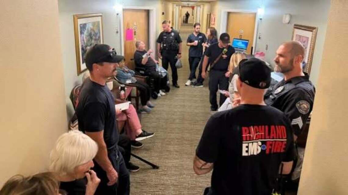 50 evacuated Spokane seniors find safety in Richland retirement center