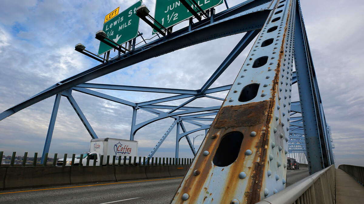 The Tri-Cities’ busiest Columbia River span, the blue bridge, is getting a $33.5 million paint job. The painting project won’t alter the blue bridge’s famous color, but it will snarl traffic for a full year.