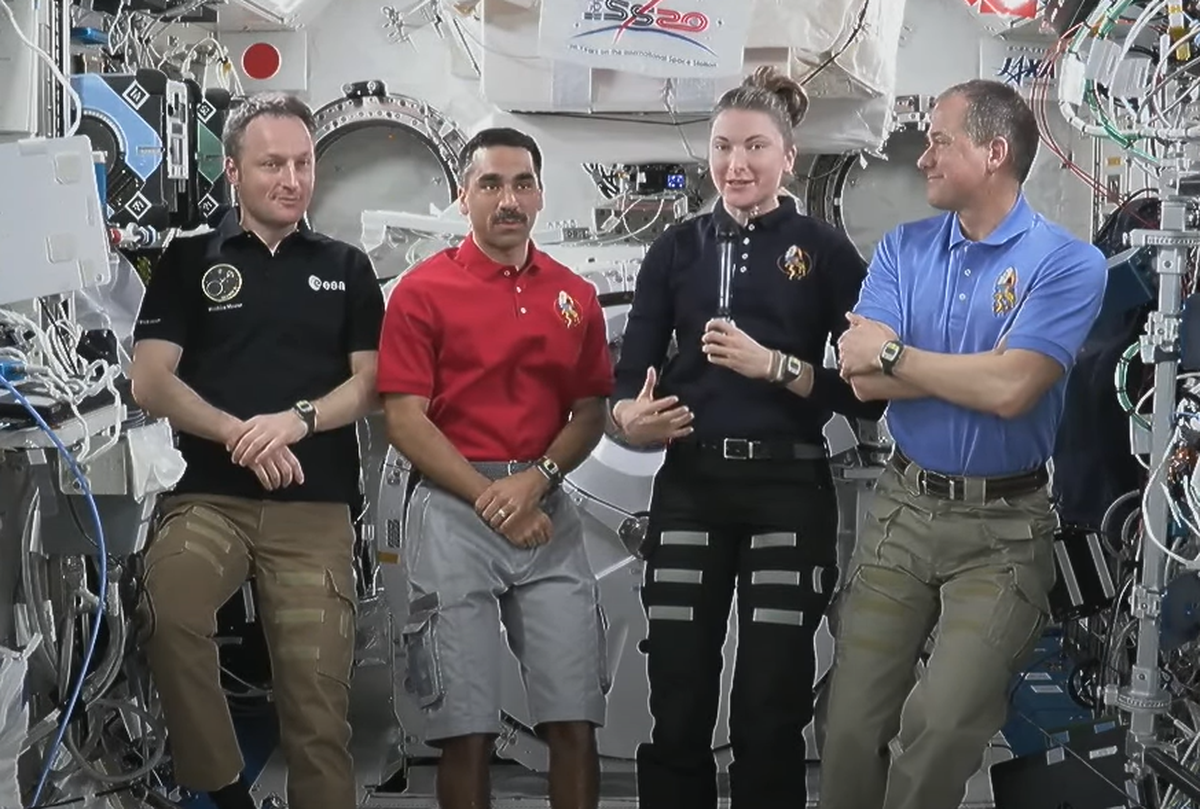 As Richland astronaut prepares to leave the International Space Station later this month, she talked about her nearly six months there at a NASA news briefing Friday with the SpaceX Crew 3.