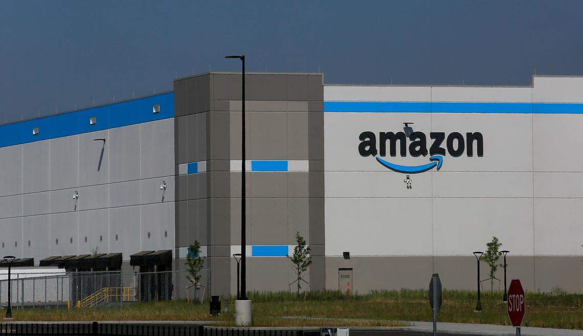 Amazon Inc. has built two massive distribution warehouse centers across from each other on South Road 40 East in Pasco. One is currently hiring.