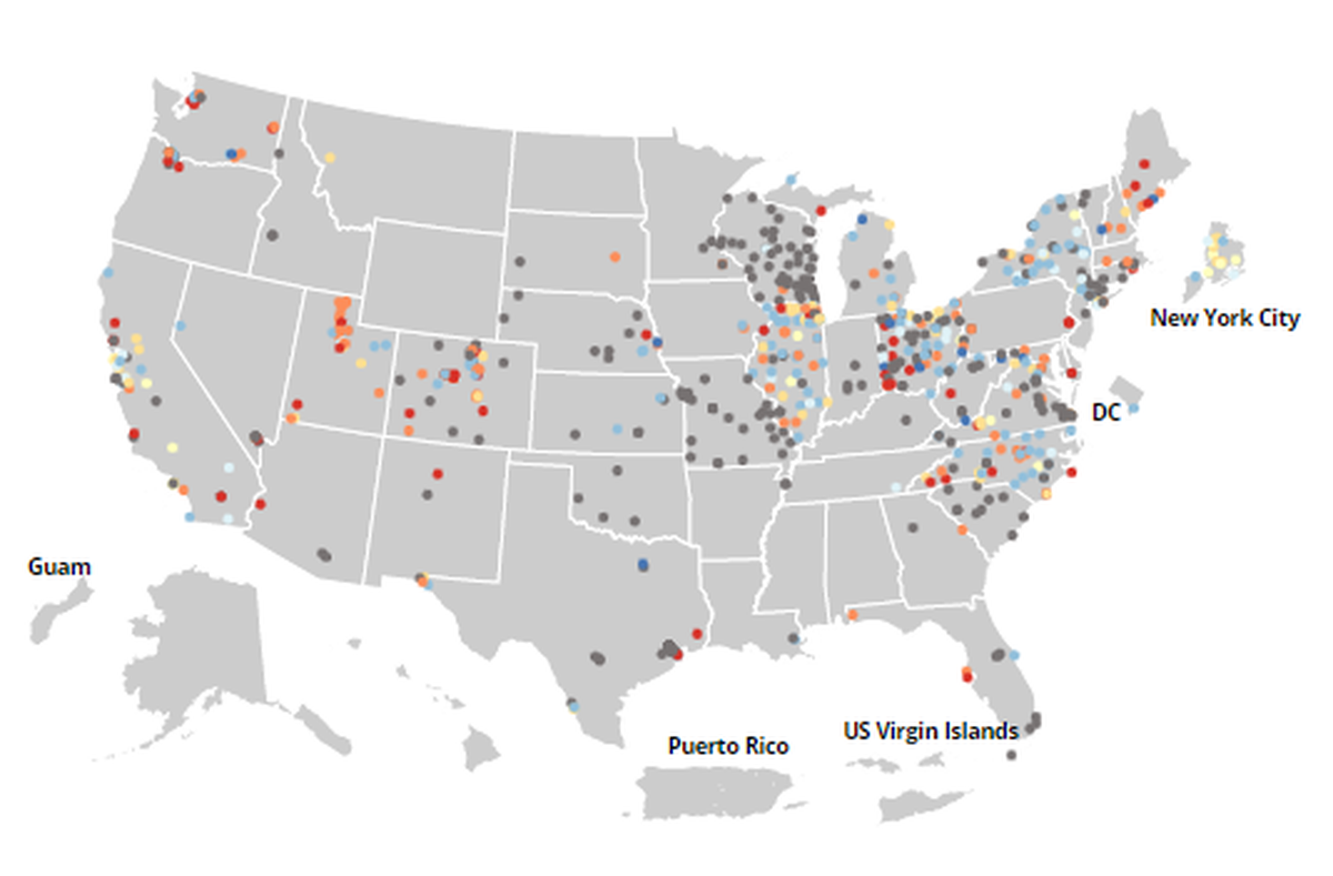 The Centers for Disease Control and Prevention is tracking data on COVID-19 from wastewater at cities across the nation.