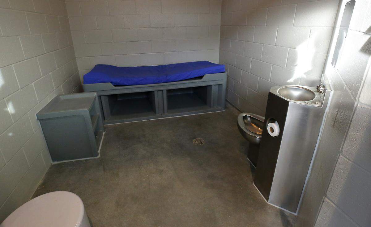 New single sleeping area for offenders at the Benton County Juvenile Justice Center.