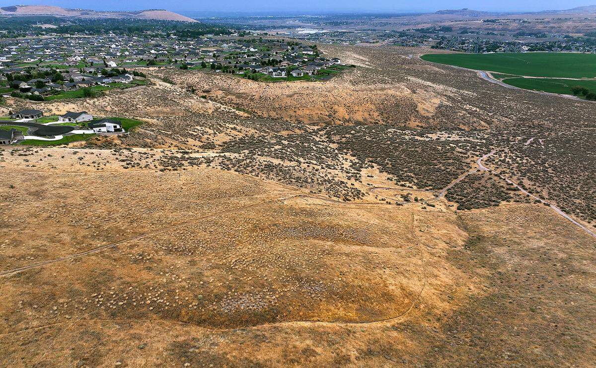 Benton County is applying for a trust land transfer from DNR for a potential future mountain bike trail area. 