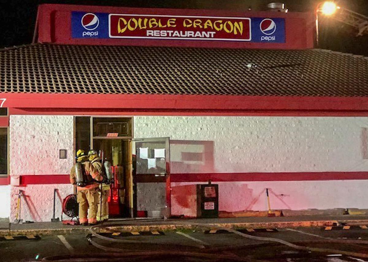 The Double Dragon Restaurant in Kennewick was damaged after a fire broke out in the kitchen in December, 2021.