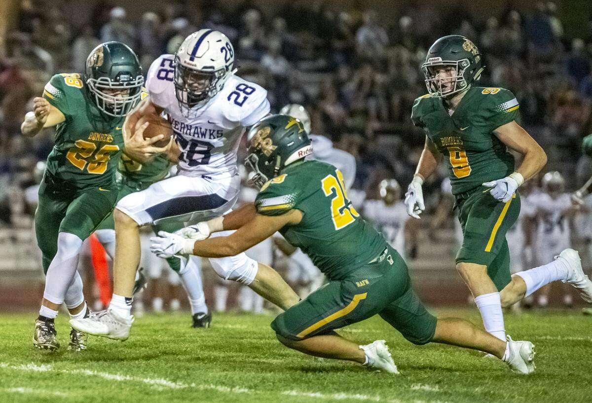 Chiawana’s running back Cameron Breier (28) has received an offer to play college football for the Air Force Academy.