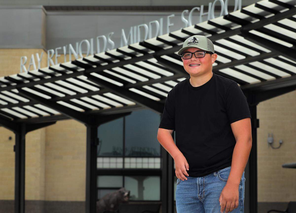 Hunter Aagaard, who defied doctor's prediction of surviving a difficult birth, recently celebrated his 14th birthday and is going into the 8th grade at Ray Reynolds Middle School in Pasco .