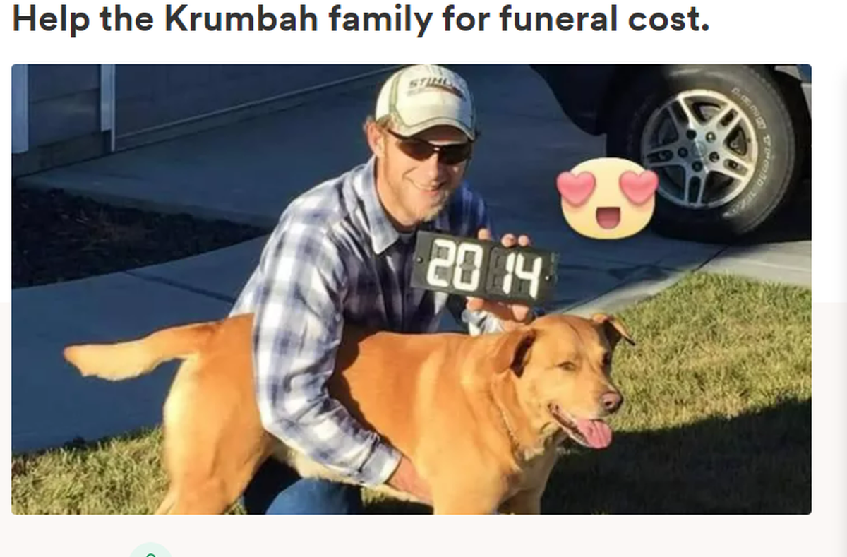 Donations are being accepted through GoFundMe for the funeral of Justin Krumbah, killed in the Fred Meyer shooting in Richland in February 2022.