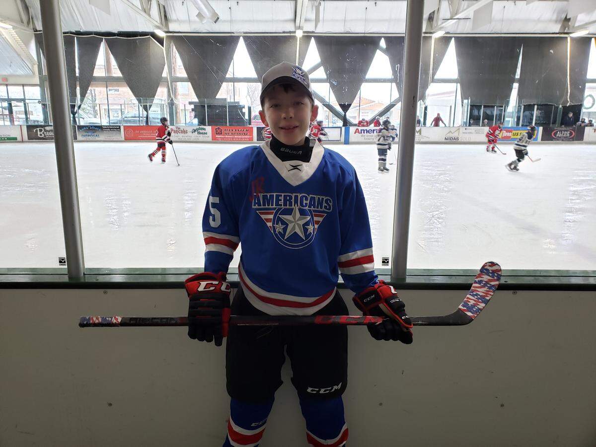 Mitchell Wand loves hockey and plays with the Tri-Cities Amateur Hockey Association, which organized a fundraiser for him.