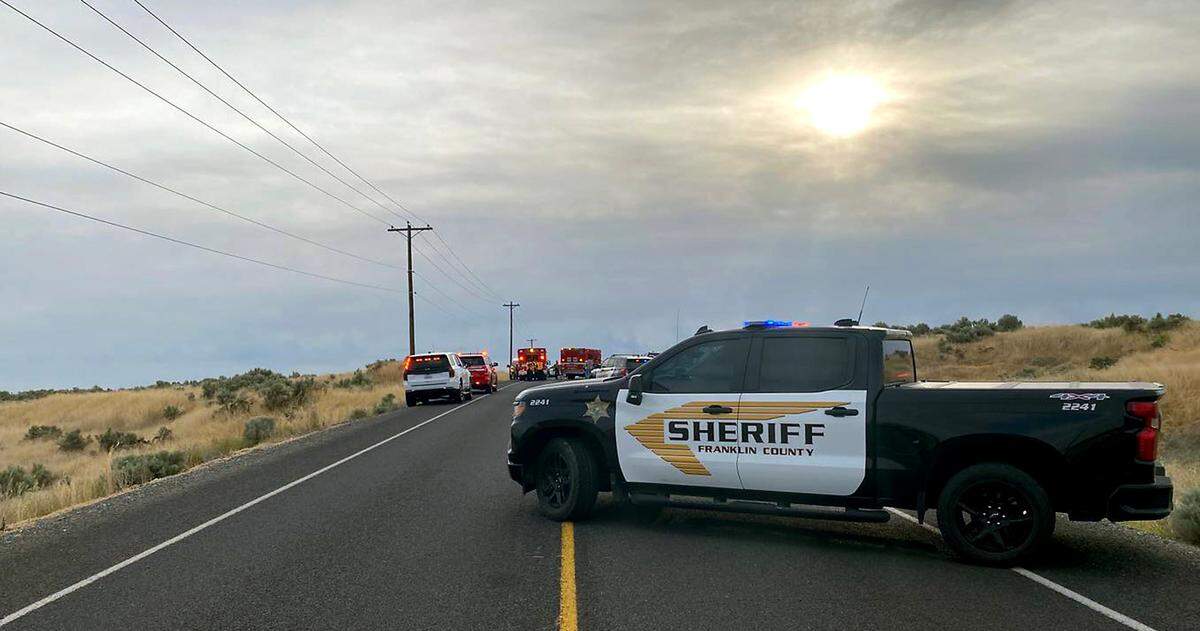 Franklin County Sheriff Office deputies investigated a fatal crash Friday morning on the Pasco-Kahlotus highway near Pasco.