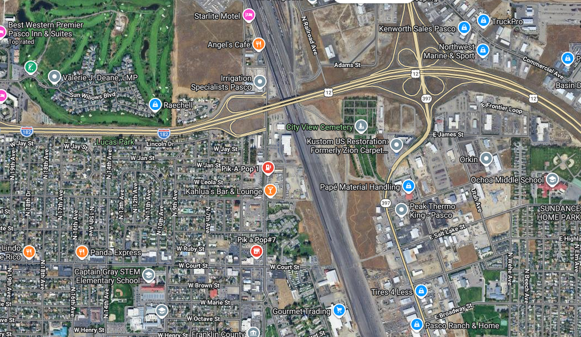 Pasco police are investigating a shooting that happened outside the Pik-A-Pop convenience store on Fourth Avenue late Sunday.