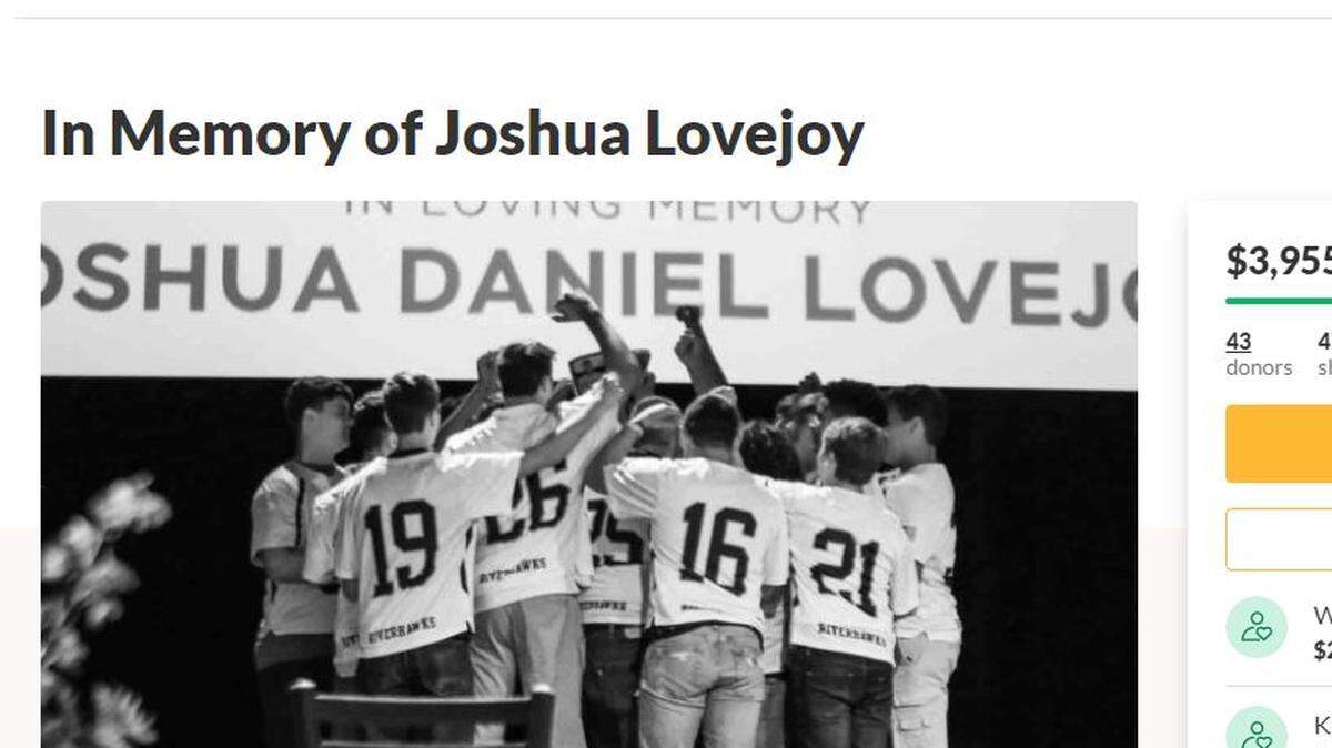 A GoFundMe account was created in 2019 for Joshua Lovejoy’s parents after the Pasco teen died from an opioid overdose.