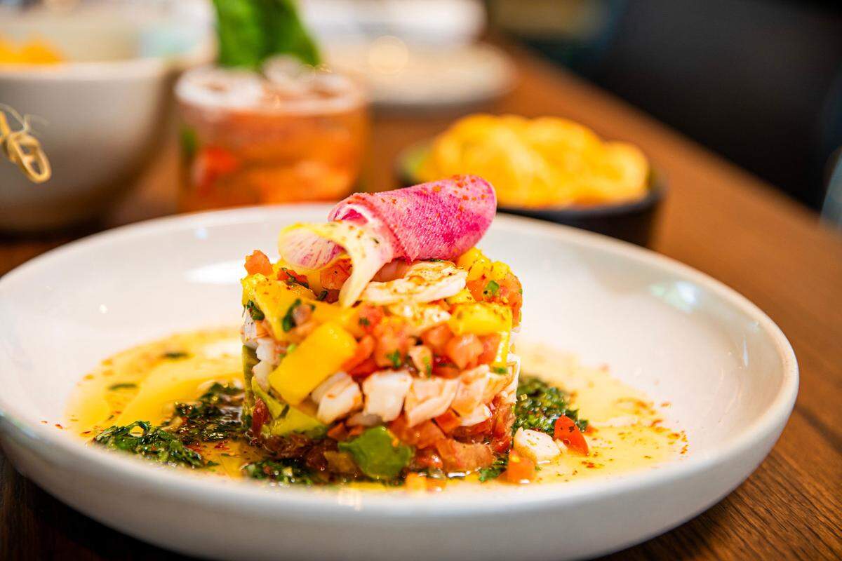 The Mexican-influenced restaurant opened in May and features dishes like ceviche.
