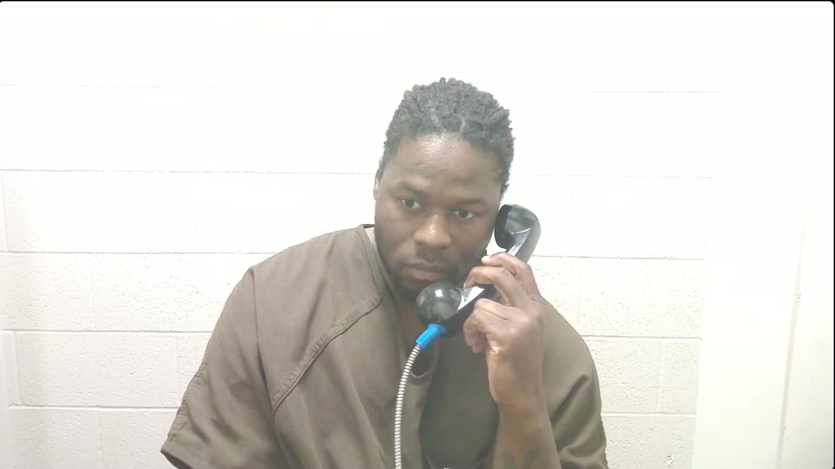 Anohelico Caulder appeared by video link from the Benton County jail on Friday after being arrested for second-degree kidnapping.