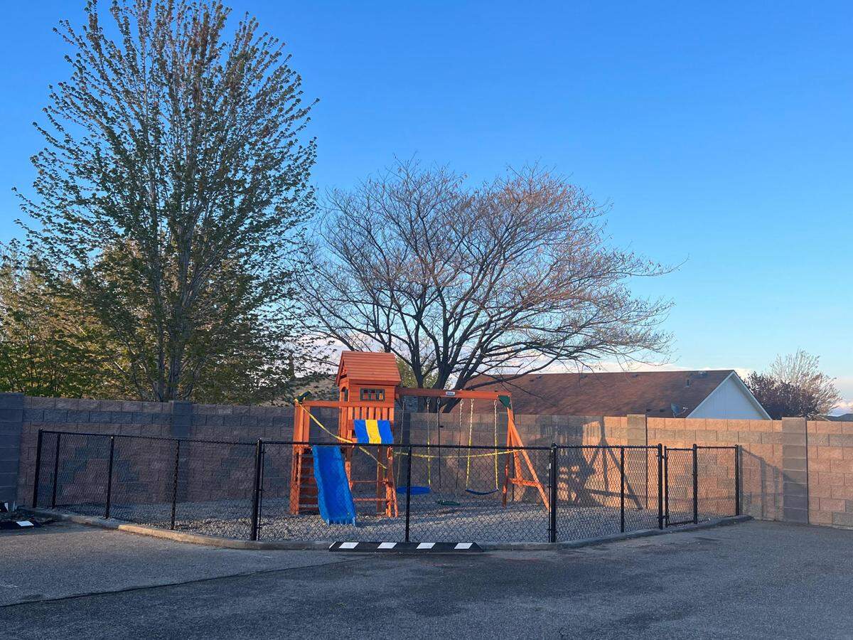 Advaitha Motkuri, 14, built a playground as a community service project on her way to earning the Eagle Scout rank