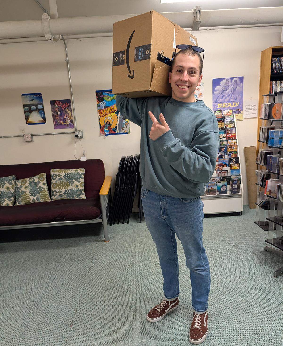 Bryson Fico plans to donate more than 2,000 books to Benton, Franklin, Yakima County jails and the Washington State Penitentiary in Walla Walla.