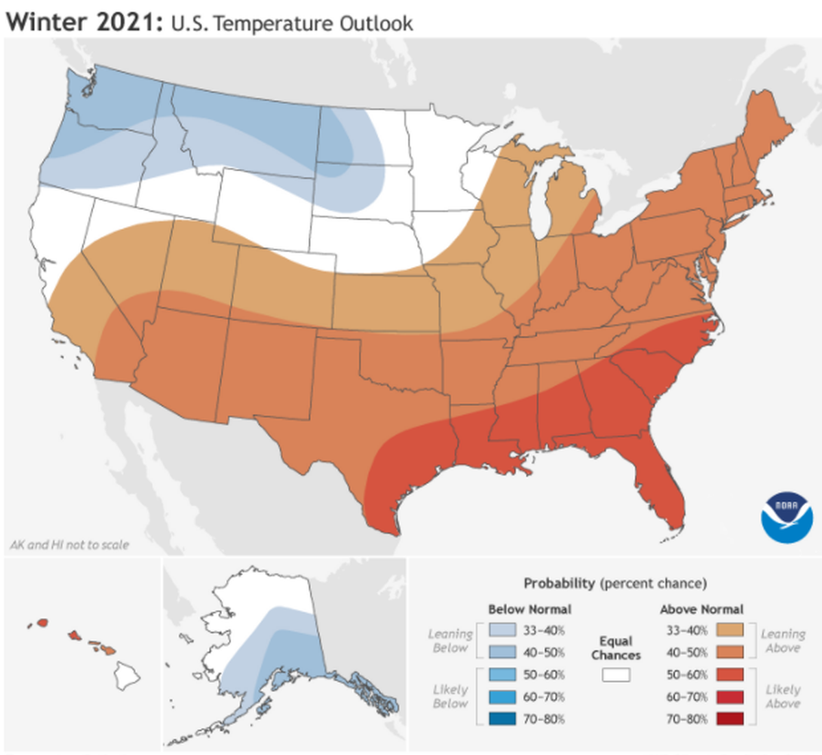 Temperatures could be colder than usual this winter in the Northwest.
