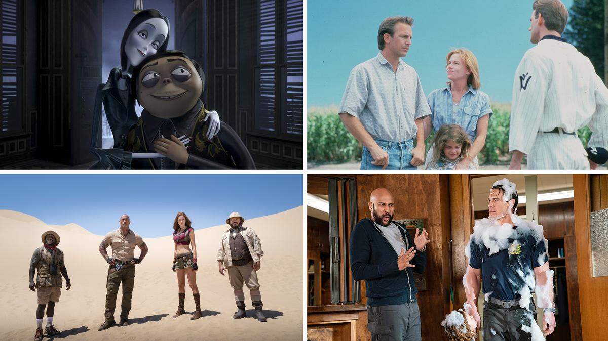 “The Addams Family,” “Field of Dreams,” “Jumanji: The Next Level” and “Playing With Fire” are some of the family-friendly movies to be screened during Tri-Cities Carpool Cinemas.