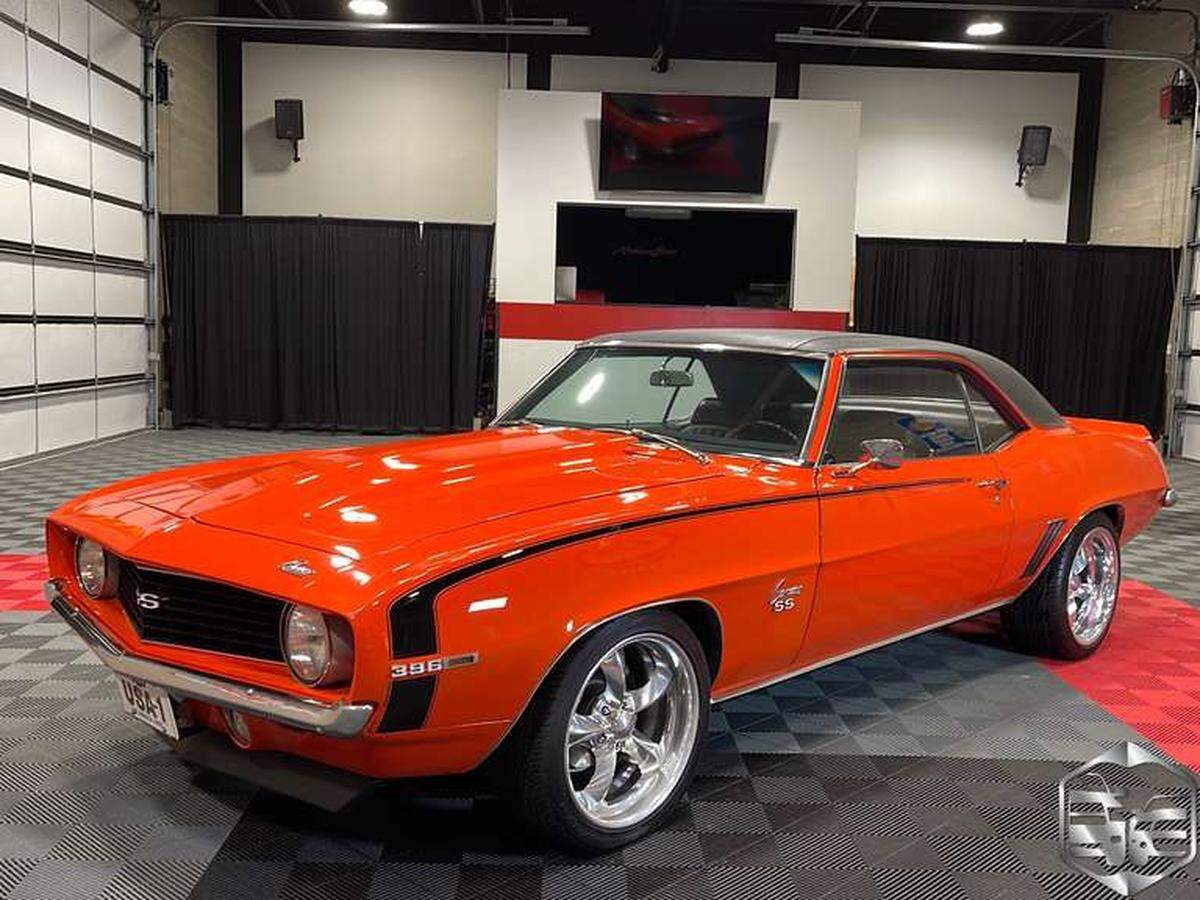 A 1969 Chevrolet Camaro SS396 is up for auction at the 4th annual Northwest Collector Car Auction in Pasco.
