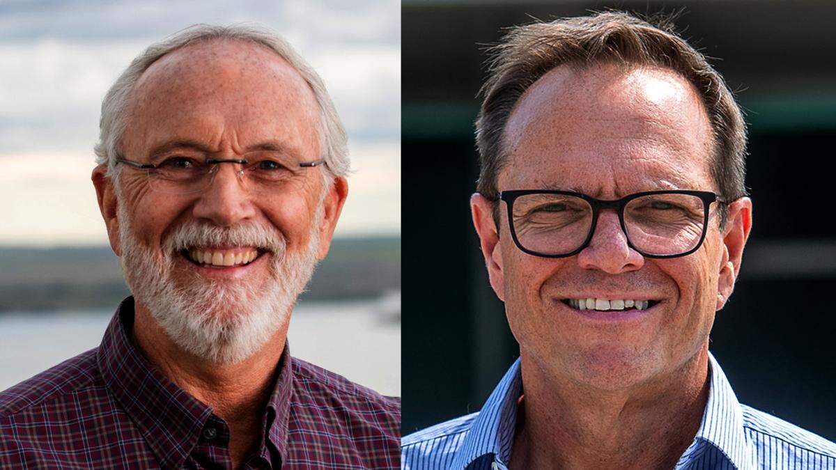 U.S. Rep. Dan Newhouse and 2022 challenger Doug White.
