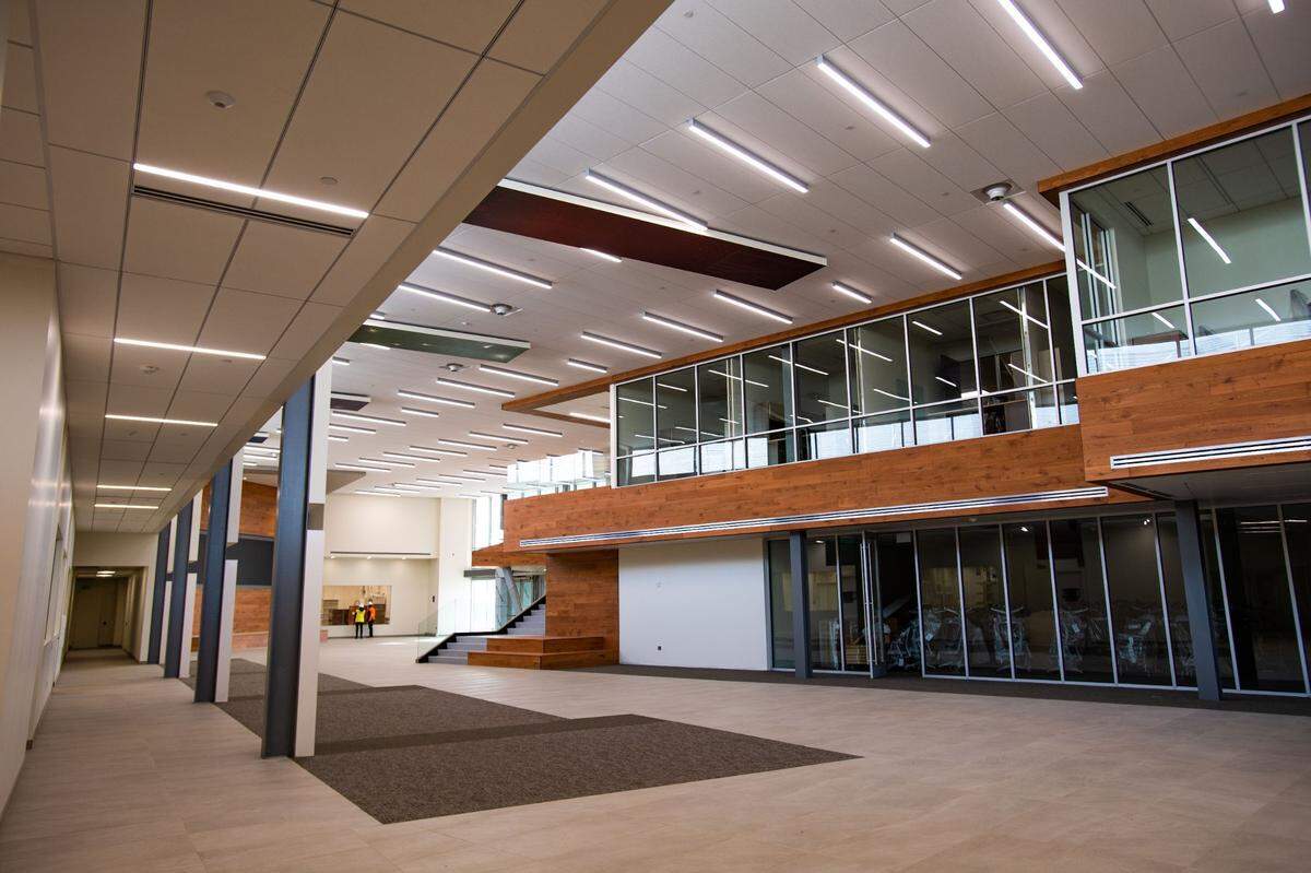 The new Energy Sciences Center at Pacific Northwest National Laboratory is a state-of-the-art facility dedicated to the advancement of energy sciences.