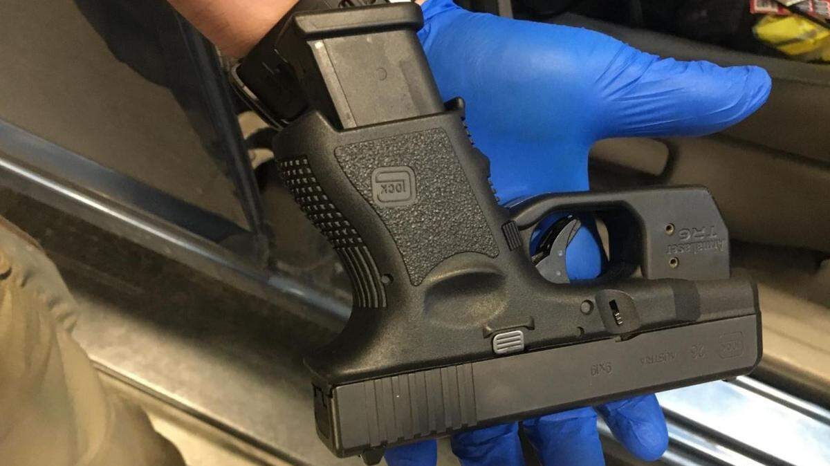 Pasco police arrested a 16-year-old with a stolen handgun, cash and cocaine.