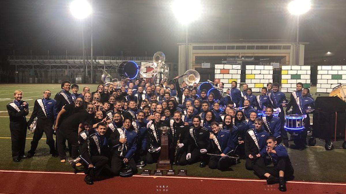 Chiawana High School’s marching band won the “Sweepstakes Award” at the 31st annual Puget Sound Festival of Bands in Everett on Oct. 27.