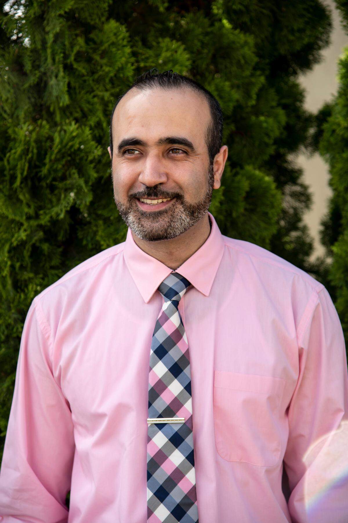 Dr. Salaam Sallaam is a pediatric cardiologist at the Seattle Children’s Clinic Tri-Cities and the vice president of the Islamic Center of Tri-Cities. He and his wife, Somayyah Sous are raising three young children - Ayah, 3, Abdullah, 1.5, and Talia, 2 months.
