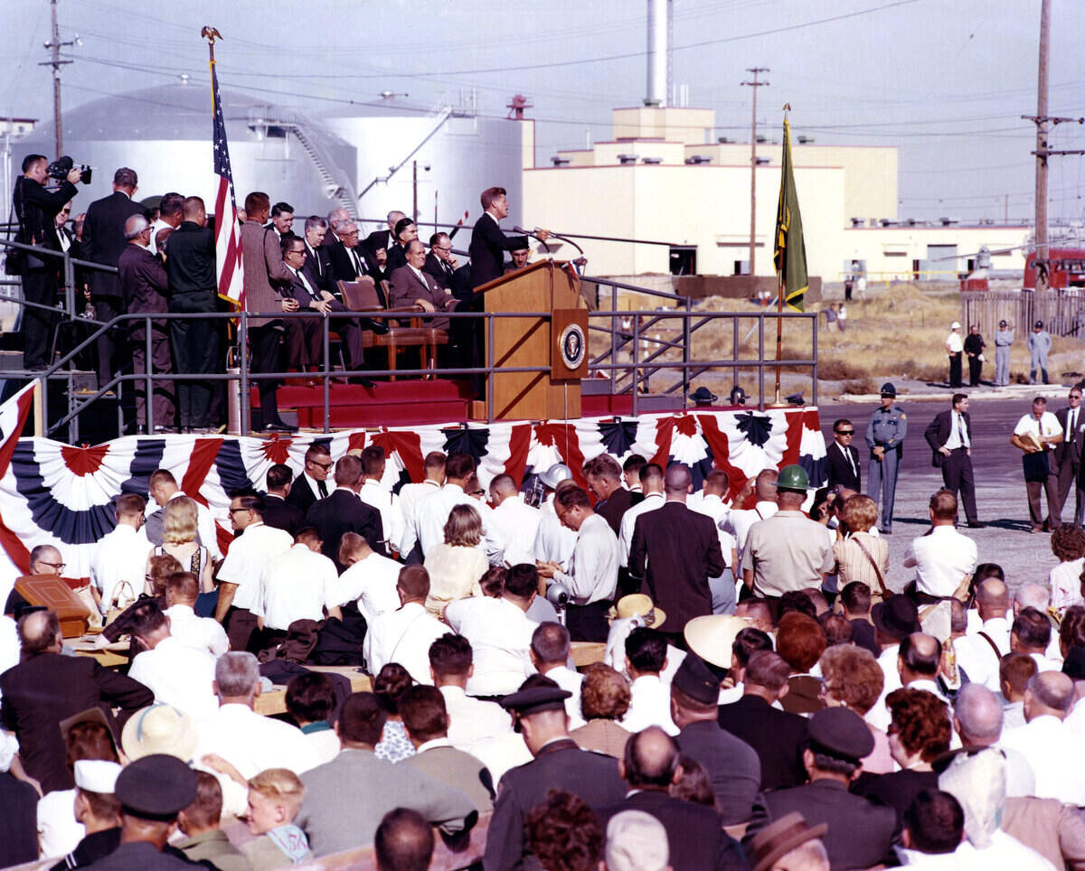 1963: JFK visits Hanford | Tri-City Herald