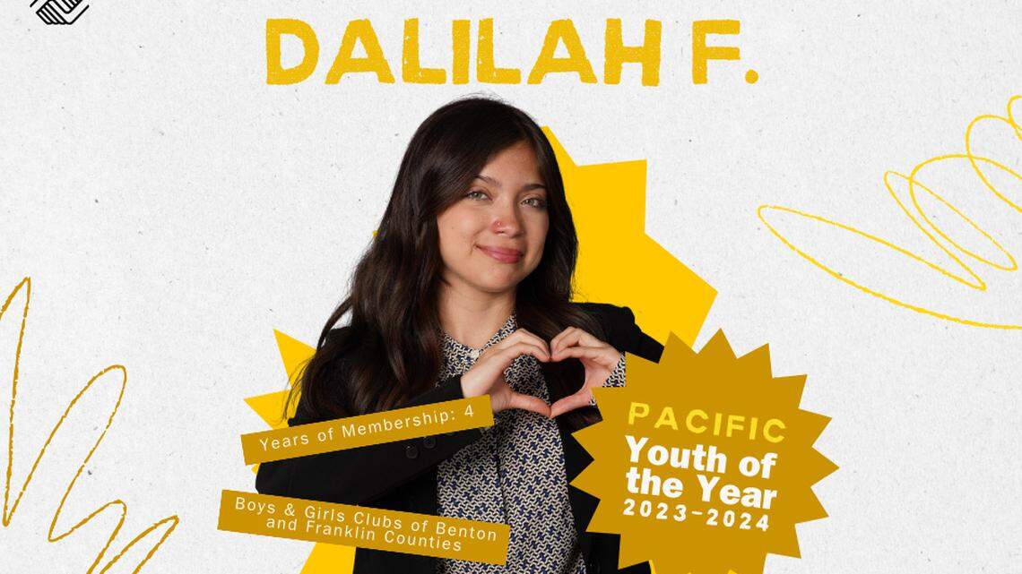 Dalilah Fuentes of Kennewick is a finalist for the 2023 National Youth of the Year Award, which will be presented in New York City.