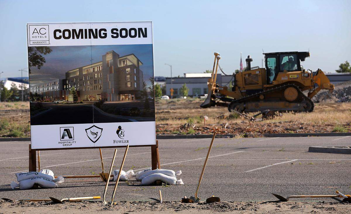 A-1 Hospitality Group broke ground its $47 million, five-story AC Hotel by Marriott at the Three Rivers Convention Center on May 20 in Kennewick.