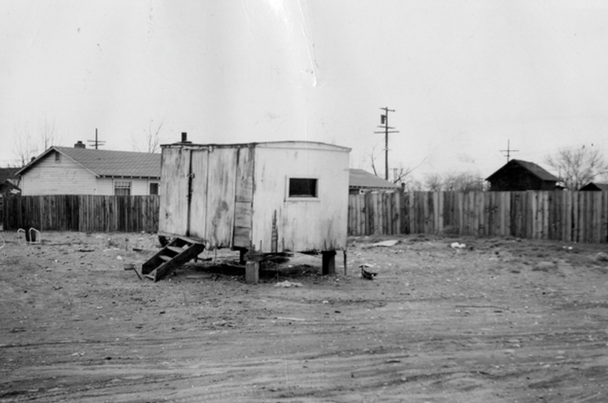 A home in East Pasco when the town was segregated.
