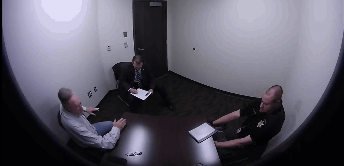Franklin County Commission Chairman Rocky Mullen, left, was interviewed in March as part of a criminal investigation into official misconduct.