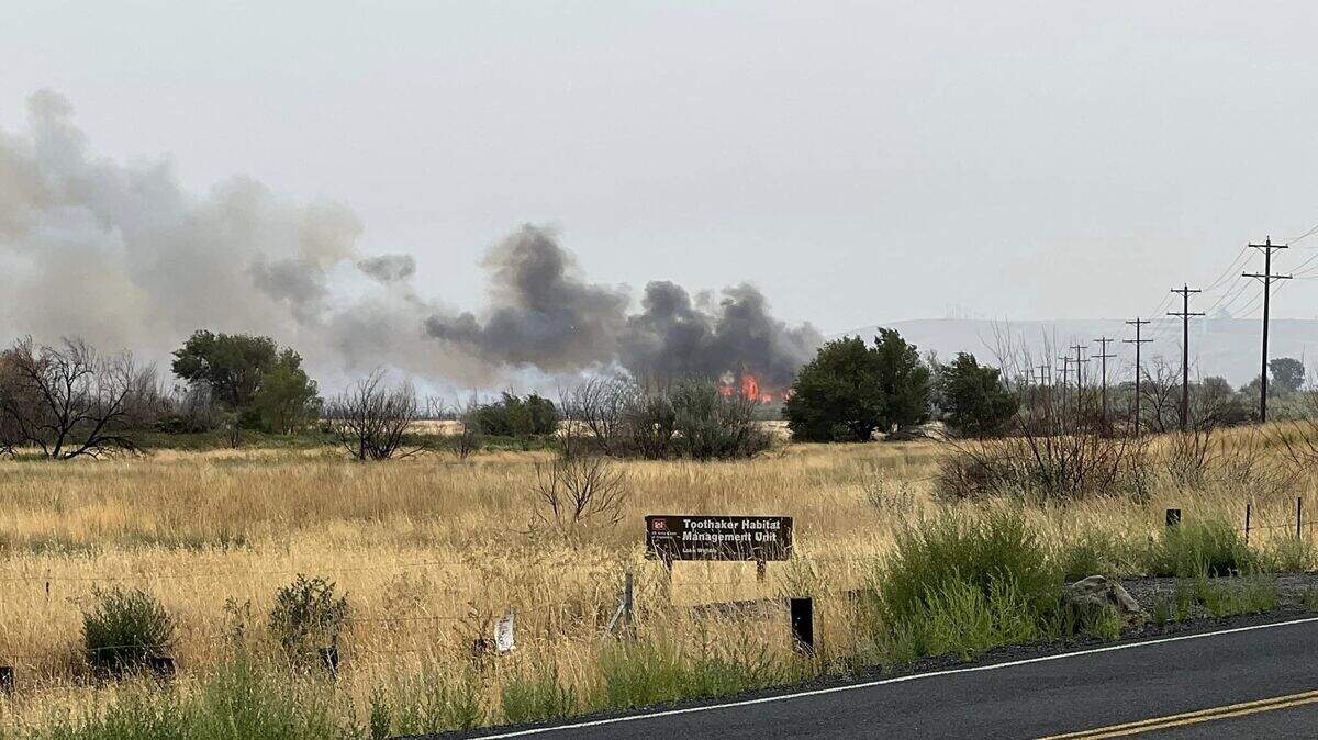 The Toothaker Fire has prompted a Level 2 evacuation notice in Benton County.
