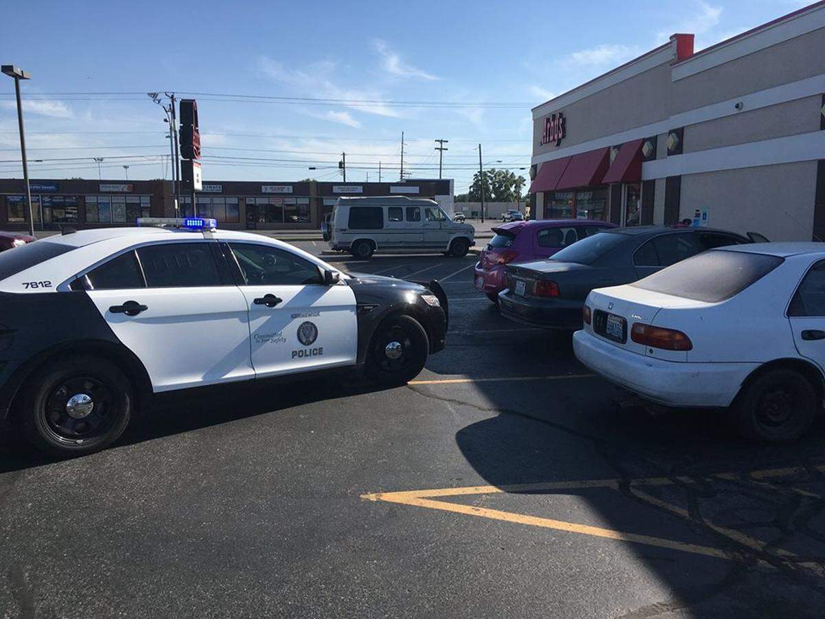 Kennewick police responded Monday to a fast-food restaurant parking lot on Clearwater Avenue, near Morain Street, for a report of a couple using drugs while parked. The two were arrested for possessing methamphetamine.