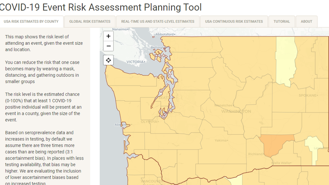 What are the chances someone at your Tri-Cities Super Bowl party will have COVID?