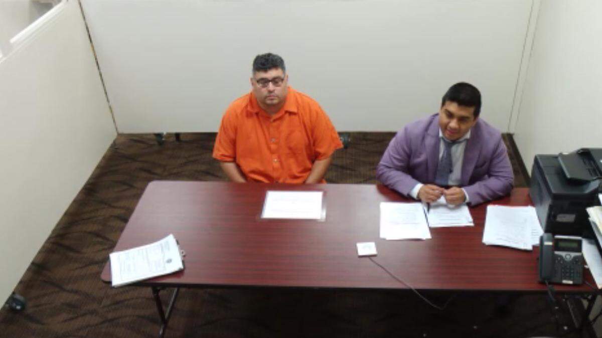 Former Richland High School special education teacher Steven M. Diaz, left, was arrested on suspicion of possessing and dealing in child pornography.