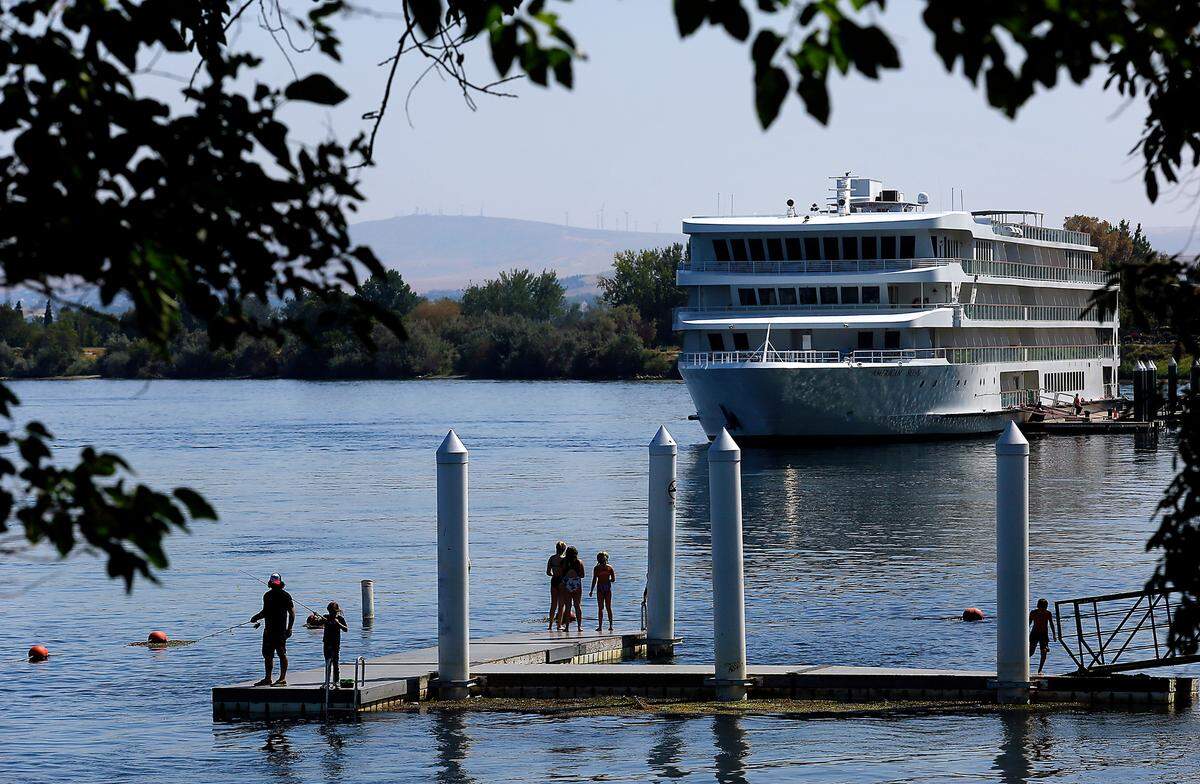 Richland removed its swim dock at Howard Amon Park in August 2024.