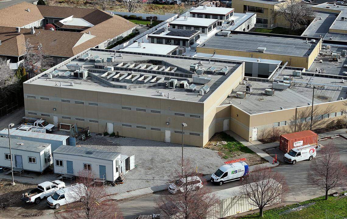 The Tri-Cities juvenile facility at 5606 W. Canal Dr. in Kennewick has a courtroom and detention center used by both counties.