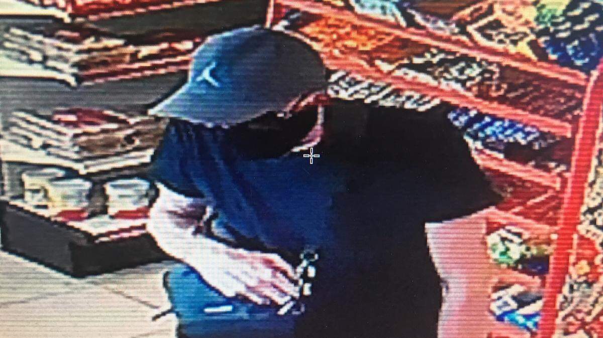 Kennewick police are trying to identify this man, who robbed the Family Food convenience store Wednesday afternoon.