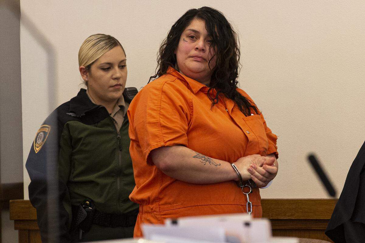 Guadalupe Sanchez was sentenced in Franklin County Superior Court to helping two men accused of murdering a West Richland mother in 2018. Sanchez was ordered to prison for a year.