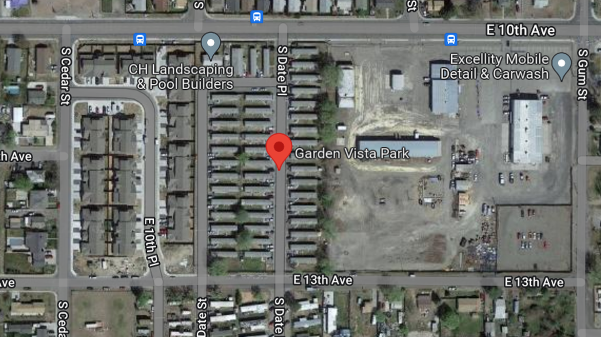 Garden Vista Mobile Home Park in Kennewick.