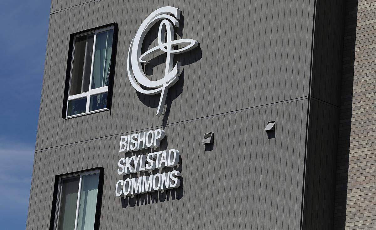 The Bishop Skylstad Commons supportive housing in Pasco is a new 60-unit housing complex aimed at providing opportunities for chronically homeless people. It has 27 studio apartments and 33 1-bedrooms.