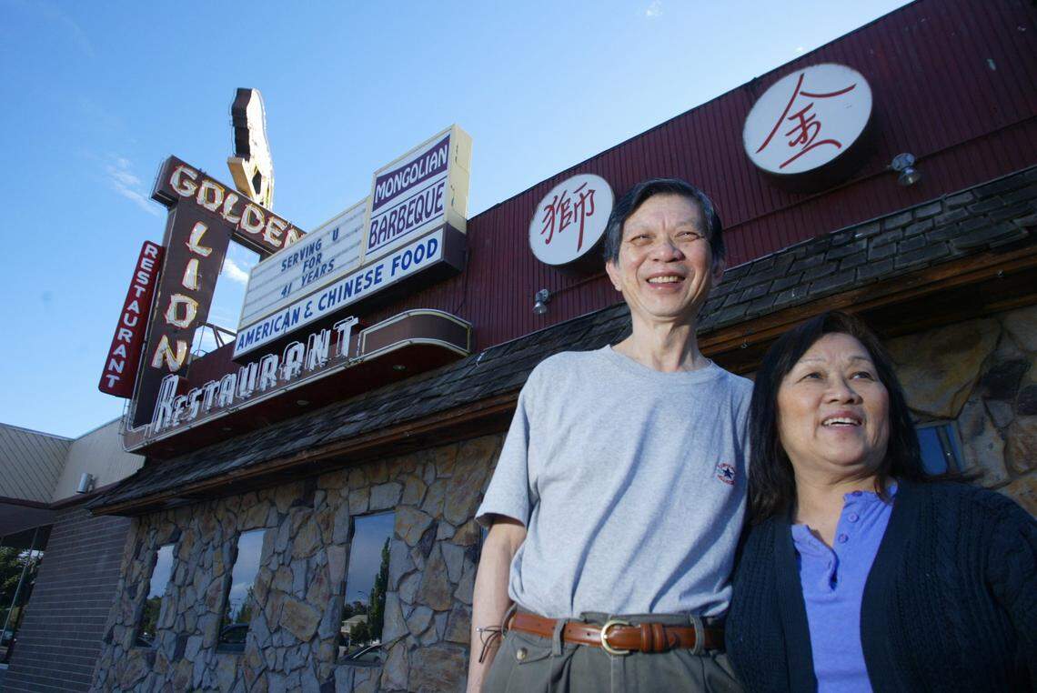 Ray Chin and his wife, Shirley, have owned and operated Ray's Golden Lion in the Richland Uptown Shopping Center since the early 1960s.