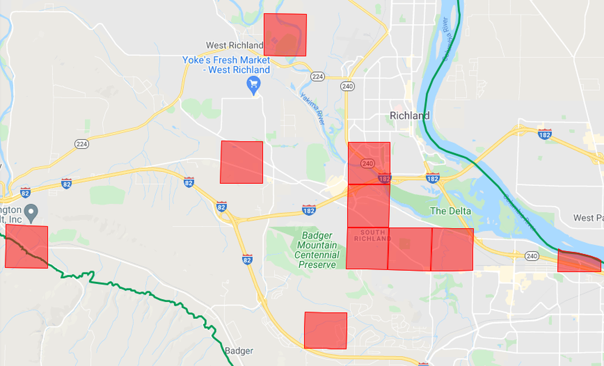 Mosquitoes infected with the West Nile virus have been found this summer in areas shown in red.