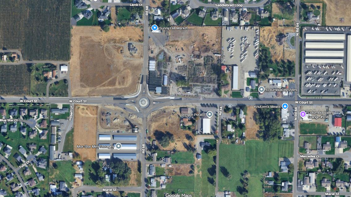 One man was shot near the corner of Road 68 and Court Street.