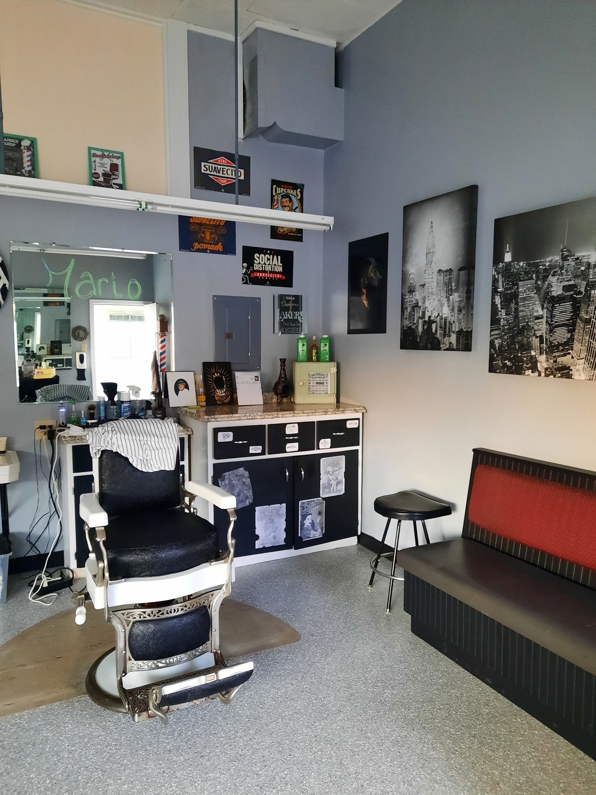 Mankind Barbershop at 1101 Wright Ave. in Richland opened at the beginning of March in the space that held Wayne’s Barber Shop for 50 years.